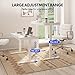 FLEXISPOT Comhar Electric Standing Desk with Drawers Charging USB A to C Port, Height Adjustable 48