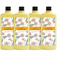 Bubble Bath for Women, Chamomile Shower Gel Gifts Set, Mothers Day Gifts for Mom, 51.2 fl oz Pack of 4