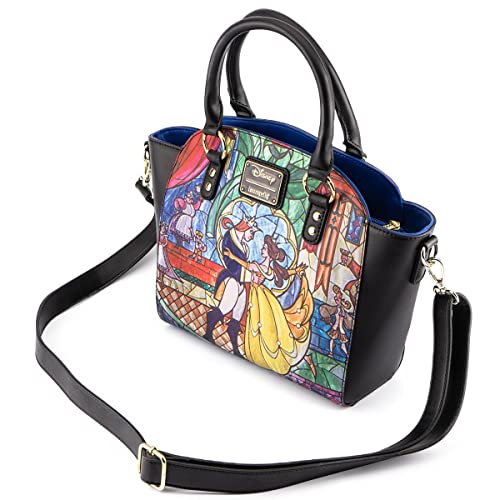 Loungefly x Disney Beauty and the Beast Princess Castle Series Crossbody Purse3