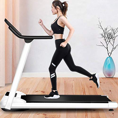 Image of Treadmills,Household Multifunction Flat Treadmill Portable Folding Electric Treadmill Silent Walking Machine,Indoor Fitness Equipment