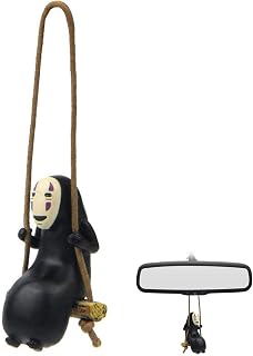 Anime Rear View Mirror Accessories,Car Hanging Ornament,Cute Car Accessories for Women,Rear View Mirror Accessories Hanging,Suitable for Backpacks, Key Chains, Car Accessories