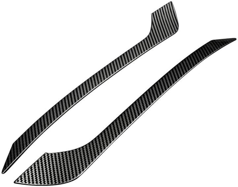 Car Rear Fog Light Protector Frame Tail Lamp Decoration Trim For Tesla Model 3 2022 Stainless Steel Accessories Bumper Parts(Carbon Fiber)