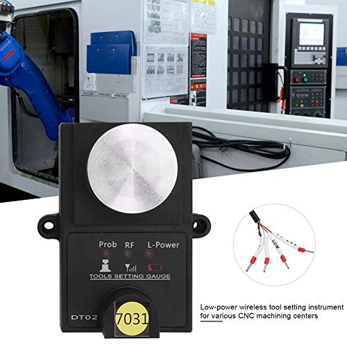 CNC Tool Setting Touch Plate Probe Block Universal Wireless Tool Setting Gauge DT02-3 CNC Router Mill Engraving Machine Auto-Check Tool Setting Accessory - Image 2
