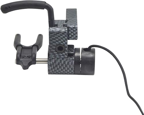 Miniatura 32 de SHARROW Archery Drop Away - Soporte de flecha ajustable de aleación de aluminio para arco compuesto de caza, accesorio de disparo para diestros