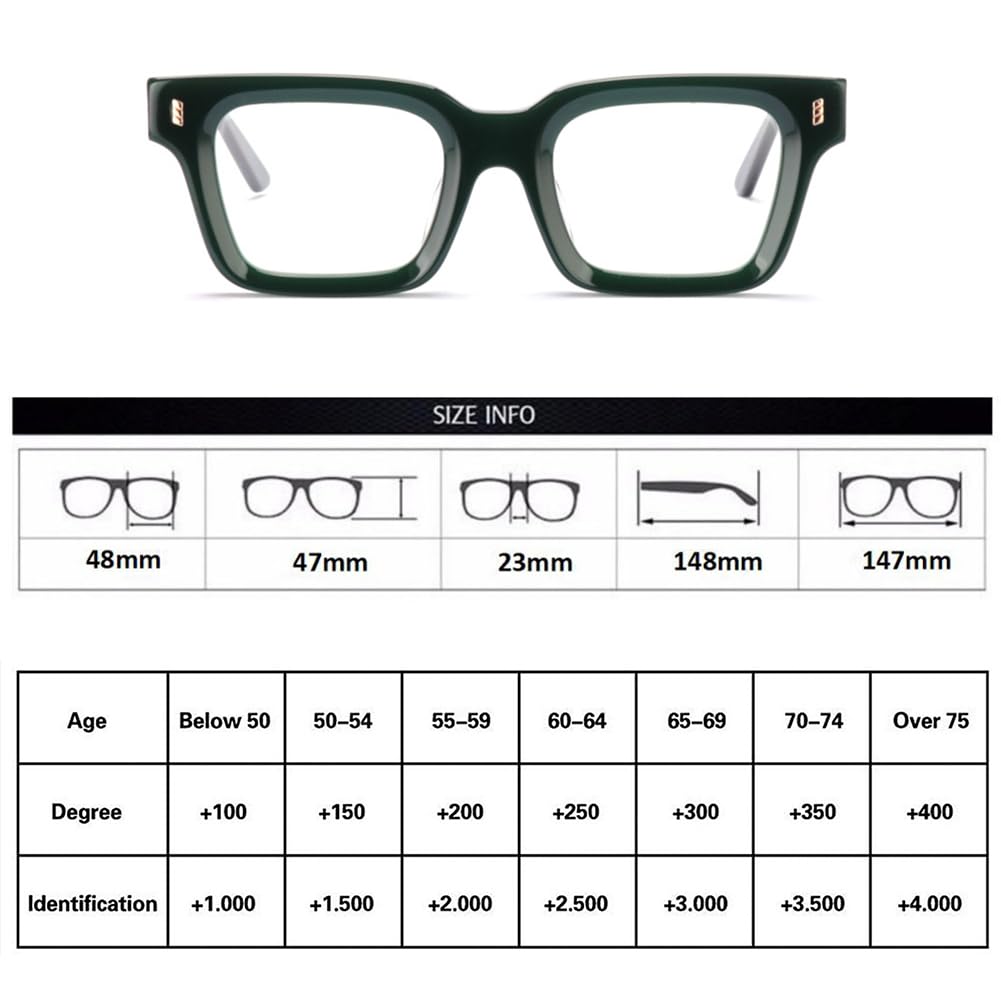 JIETIAN Nuevas Gafas de Sol fotocromáticas para Leer al Aire Libre con Montura Retro y Lentes asféricas de Resina de 1,56/UV400,04,+1.25