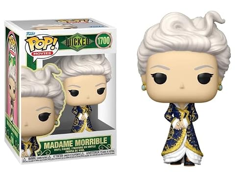 Funko Madame Morrible + Pop Protector: Wicked Pop! Movies Vinyl Figure Gift Set Bundled with ToyBop Brand Box Protector Collector Case