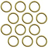 APPLICAZIONI MULTIPLE: Grazie al design versatile, sono perfetti per riparare tracolle, creare portachiavi personalizzati, decorare cinture o come connettori per collari di animali domestici, risolvendo ogni esigenza di fissaggio nel bricolage quotidiano.