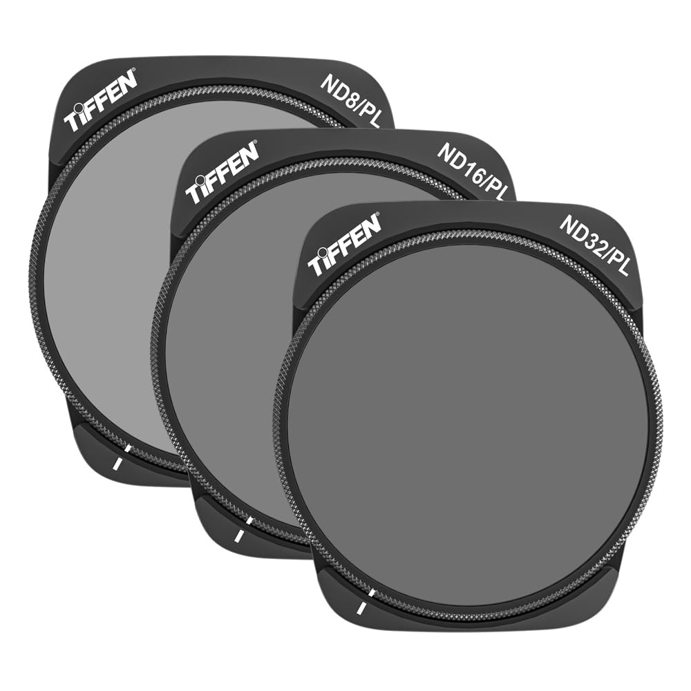 TIFFEN NDPL 3 FILTER KIT FOR DJI AIR 3, Schwarz