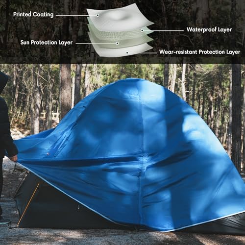 Carpa para camping Byliable para 6 personas impermeable miniatura 7