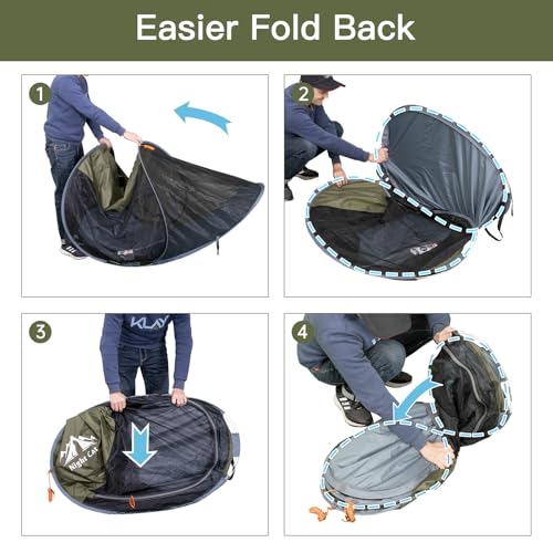 Night Cat Pop-up Mosquito Tent ZP-36-1P-AGN の商品画像 2