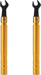 ThreeH 2 Pack Torque Wrench RF Connector 5/16'' Drive Size 1 Nm SMA Torque Wrench 8mm Opening Portable Spanner