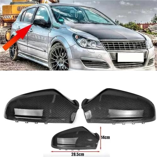 Boîtier de rétroviseur pour Opel Astra H 2004-2013 coque extérieure bleue