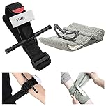 JReHuiG Garrot Tourniquet, Pansement Israelien Compressif, Porte Garot a Tourniquet Militaire, Pansement Compressif Hemostatique Urgence, pour Trousse de Secours, Militaire, Camping Randonnée (Noir)