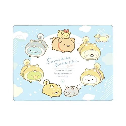 サンタン すみっコぐらし PVCマルチポーチL こいぬ 313769 ビニル 透明 クリアポーチ