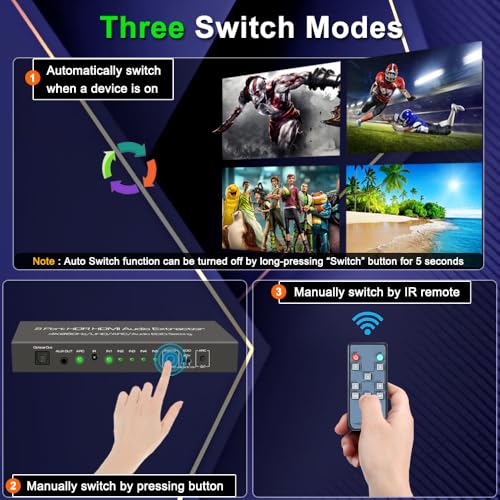 Self Cleaning 4K video switcher Kit product image