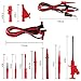 Micsoa 22-Piece Multimeter Leads Kit, Digital Multimeter Test Leads Set with Alligator Clips and Multimeter Probes