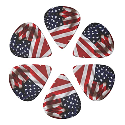 Ensemble de 6 médiators de guitare drapeau américain pour guitare acoustique, guitare électrique, basse, ukulélé – fin… - Les Beatles, Paul McCartney, John Lennon, RIngo Starr, George Harrison Ensemble de 6 médiators de guitare drapeau américain pour guitare acoustique, guitare électrique, basse, ukulélé - fin… – Image 3