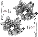 A-Premium Rear Disc Brake Caliper Assembly with Bracket Compatible with Select Ford and Lincoln Models - Edge 2015-2018, MKZ 2013-2020, Escape/Continental 2017-2019, Fusion 2013-2020, MKC 2015-2018