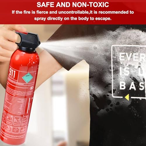 Fire Extinguisher for Home - 6pack Car Fire Extinguisher with Wall Mount, Small A B C K Fire Extinguisher, Water-Based Fire Extinguishers for Car/House/Kitchen/Truck/Marine/Boat/Vehicle/utv/rv - Image 6