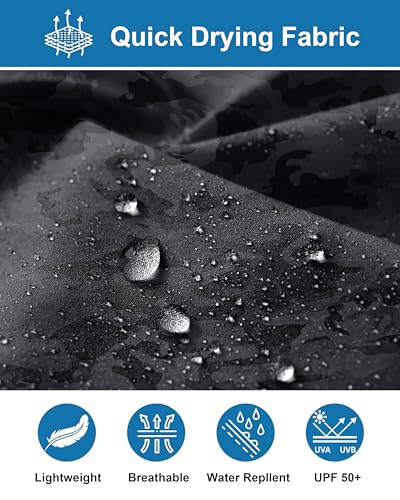 Image of G Gradual Mens Swim Trunks with Compression Liner 7 inch /9'' Quick Dry Board Shorts Swimsuit Bathing Suit for Men Zipper Pockets