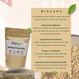 Grünlippmuschelpulver Hund - 100% reines Grünlippmuschelextrakt zur Unterstützung der Gelenke - Neuseeländische Grünlippmuschel als Gelenkpulver für Hunde - Pulver als Futterzusatz hochdosiert