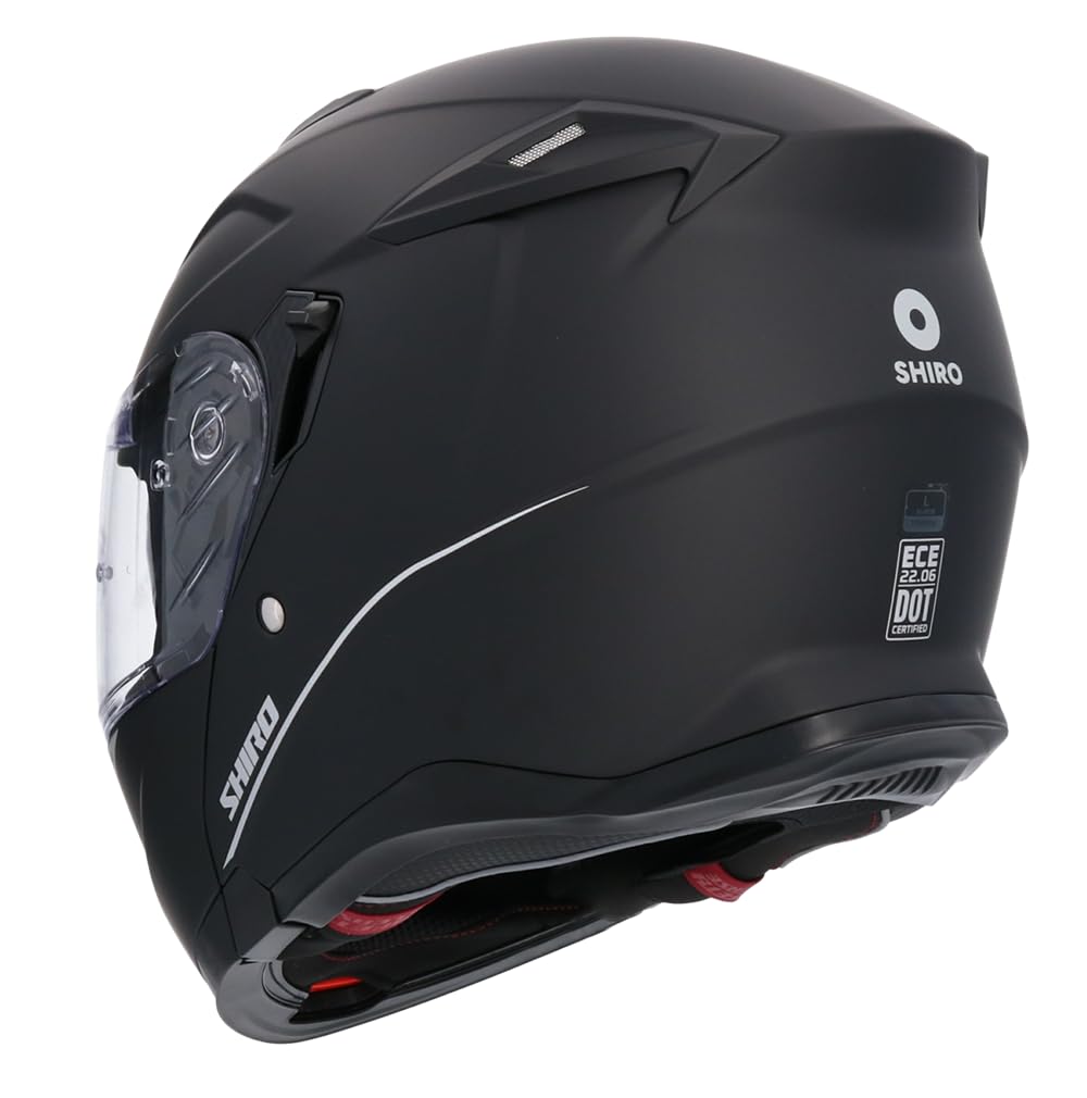 Shiro Helmet Casco Modular FF950 Discover Negro Mate (L 59/60)