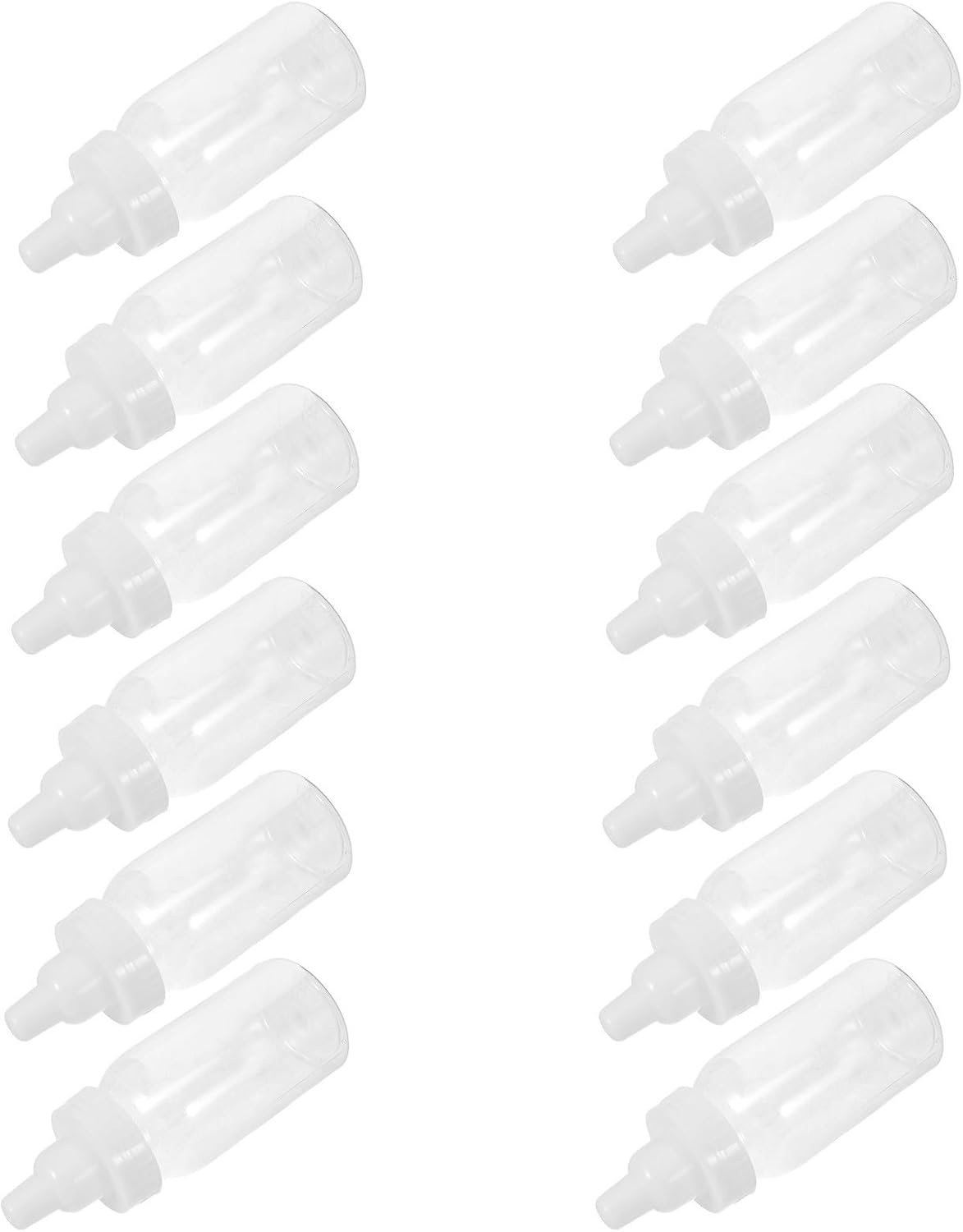 12pcs Shower Candy Bottles Fillable Plastic Favor Box for Weddings