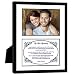 First Anniversary Gift – Love Poem for the "Paper 1st Anniversary" in 8x10 Inch Frame - Add Photo
