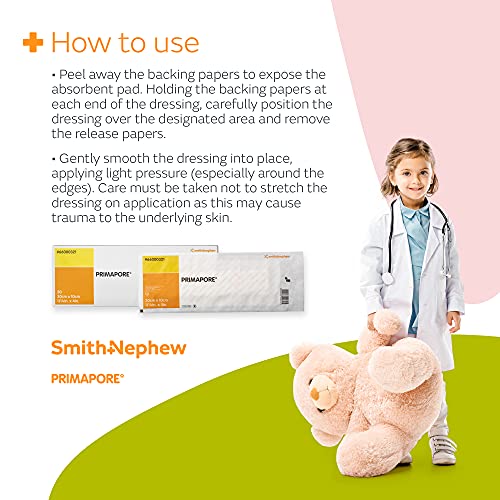 Smith & Nephew 66000321 Smith+Nephew Primapore◊ Peripheral Iv Adhesive Dressing thumb #6