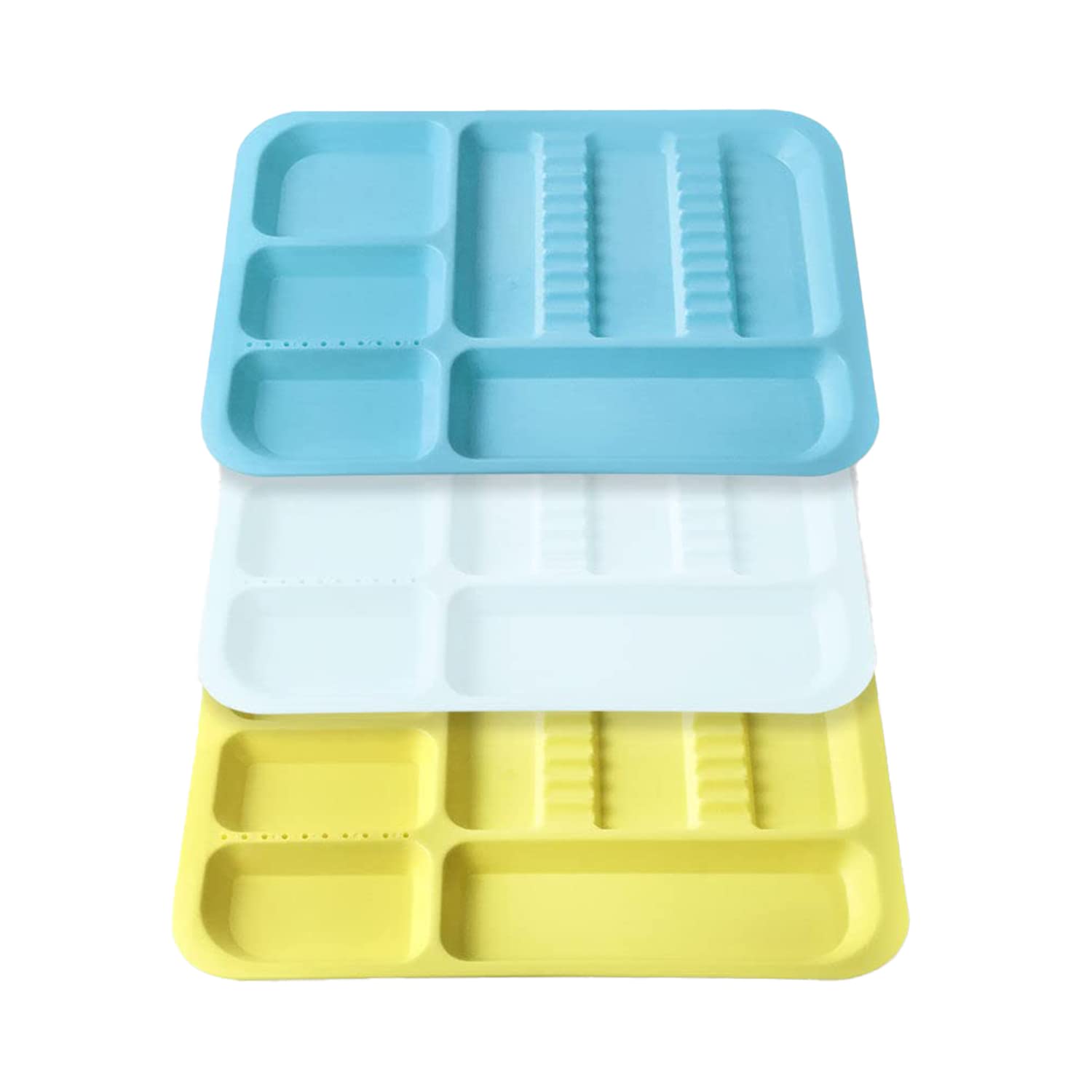 Api Clinical Instrument Tray | Durable | Microban Anti-Microbial Protection | Stain Resistant (White)