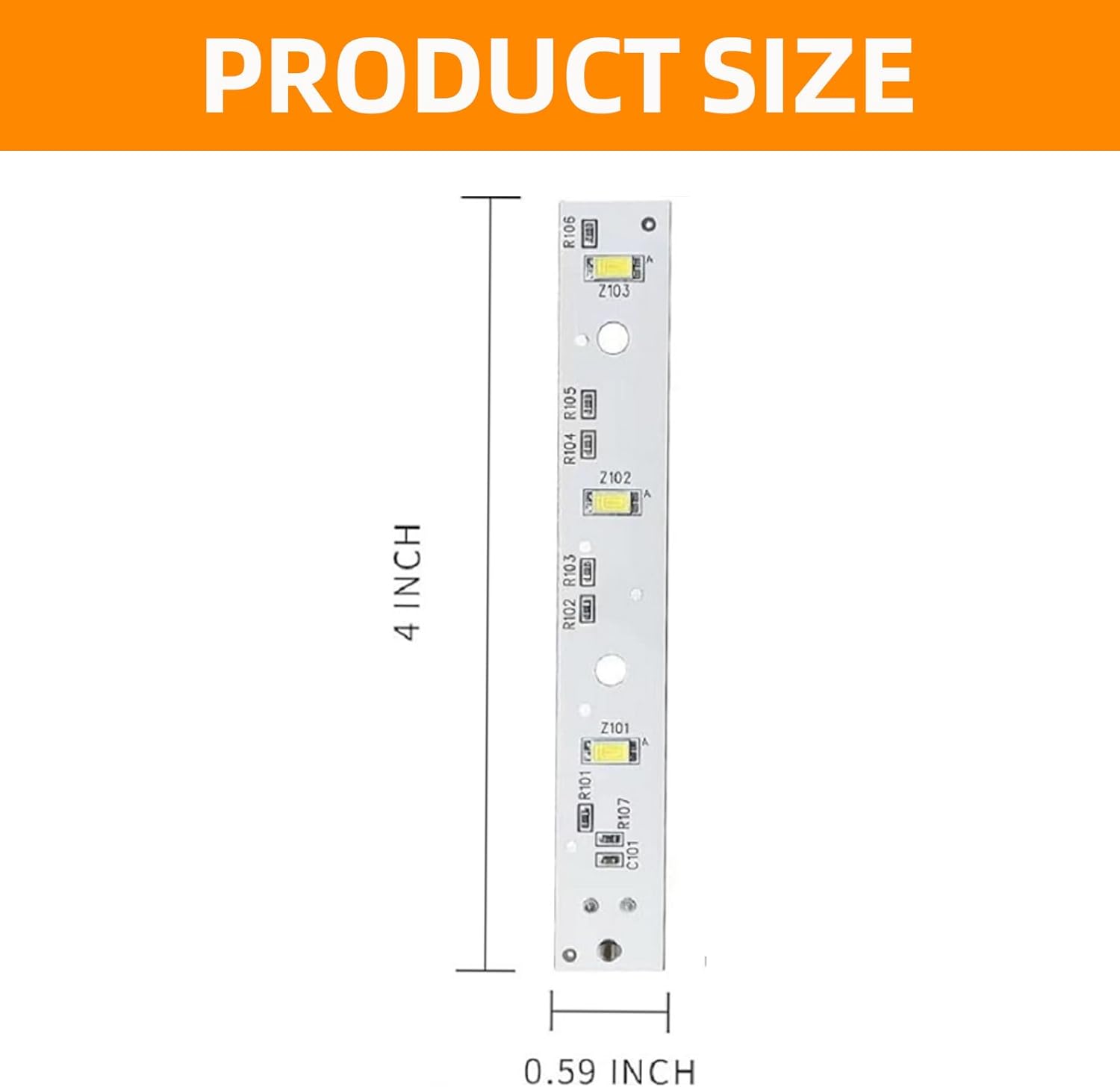 WR55X26671 Refrigerators LED Light Bulb - for GE Refrigerators Light Bulb Replacement, Replace PS11767930 AP6035586 4468532 EAP11767930,5pcs