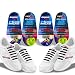 Diagonal One No Tie Shoelaces – 2 Pack. Slip On Tieless Elastic Silicone Shoe Laces for Kids, Adults & Seniors. Best for Sneakers and Casual Footwear