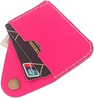 Vista 16 de Leather Card Holder Wallet, Compact Design with Slots for Cards and Cash (light brown)