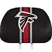 FANMATS NFL Atlanta Falcons Full-Print Head Rest Covers, 2-Pack (62003), One Size