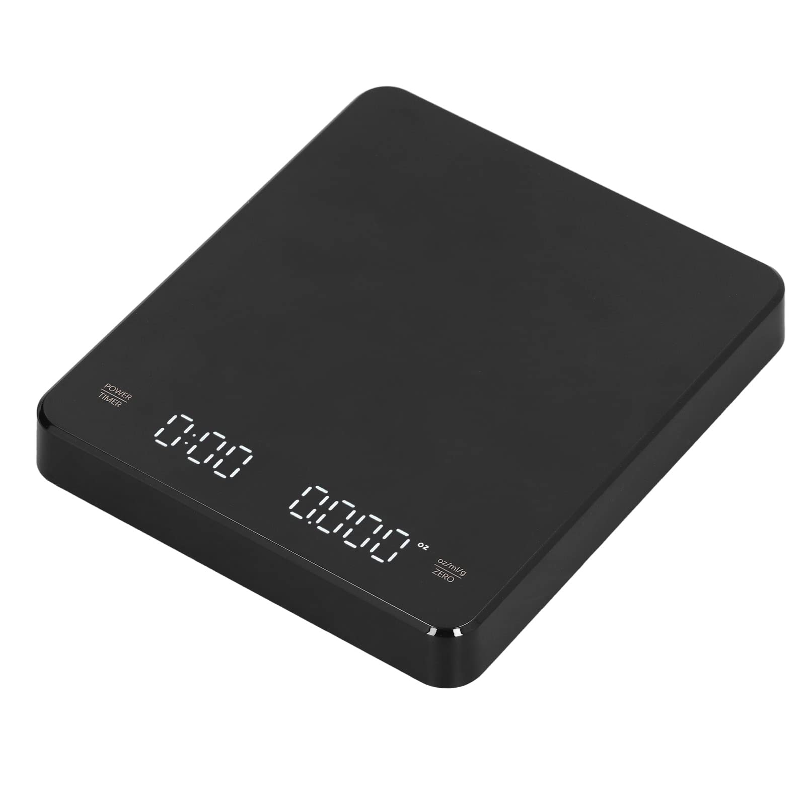 Junlucki Electronic Coffee Scale, 3KG Electronic Scale High Accuracy High Temperature Resistance Rechargeable 3 Units for Home for Vegetables-image-41