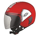 Studds CUB 07 Open Face Helmet (Red, L)