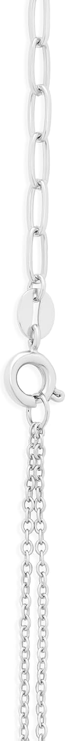 Amazon Essentials Plated Paperclip and Cable Chain 18" - Image 3