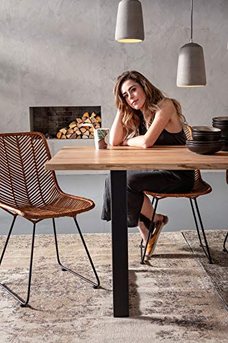 Kare 79961 Stuhl, Rattan, natur, 54.61 x 44.45 x 85.73 cm - 7