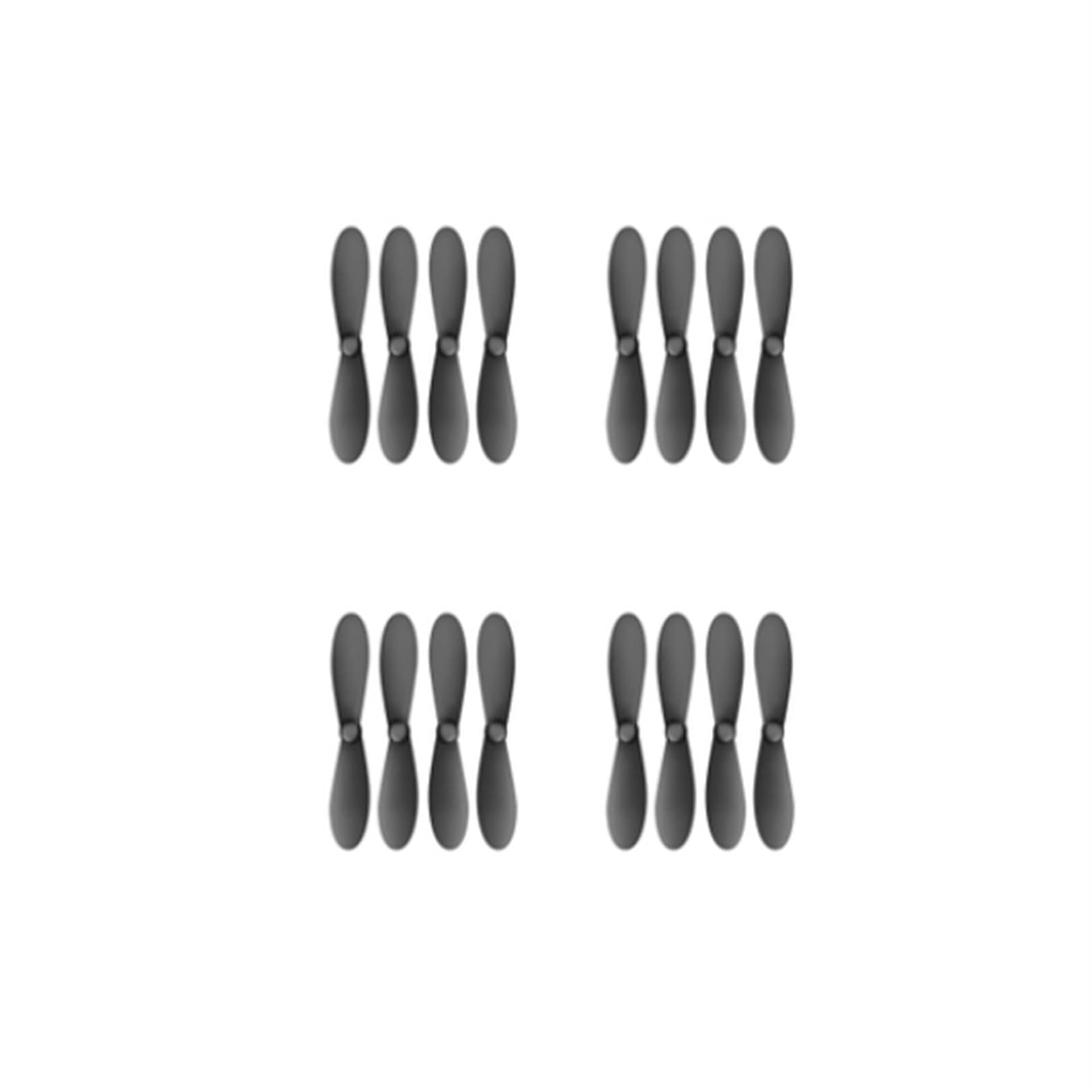 DAYUDDRICAR Drone Part for 4D V17 Drone Spare Part Drone Propeller Props Maple Leaf Blade Wing with Battery USB Charger Cable Part for 4D V17 Drone Accessories Part (Color : 16PCS Propeller)