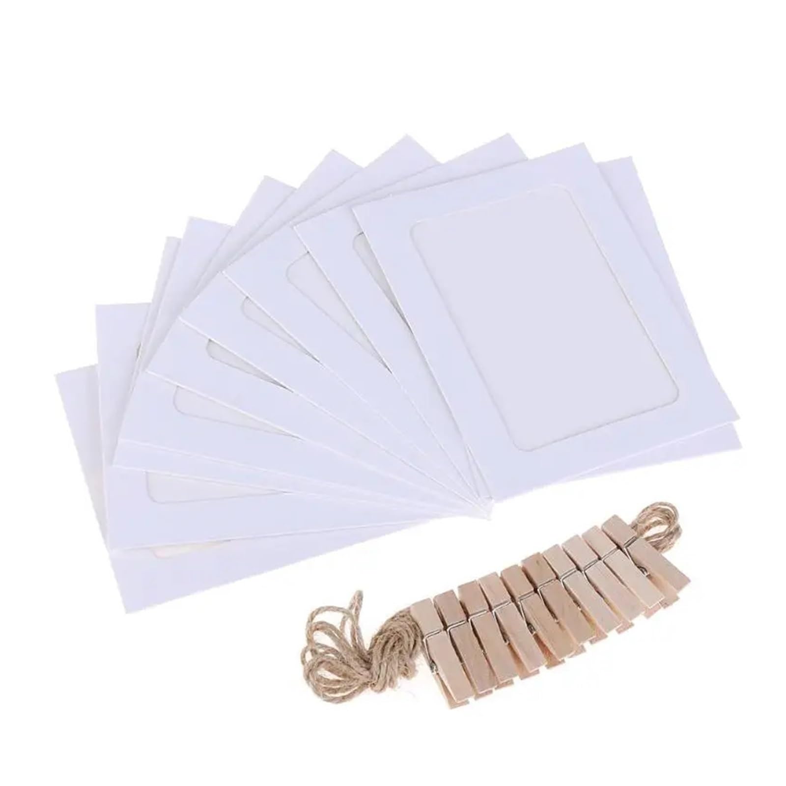 Cardboard Photo Frame 10PCS DIY Photo Frame Paper Picture Wall Decoration for Wedding Graduation Party Booth Props hanging Photos Frames