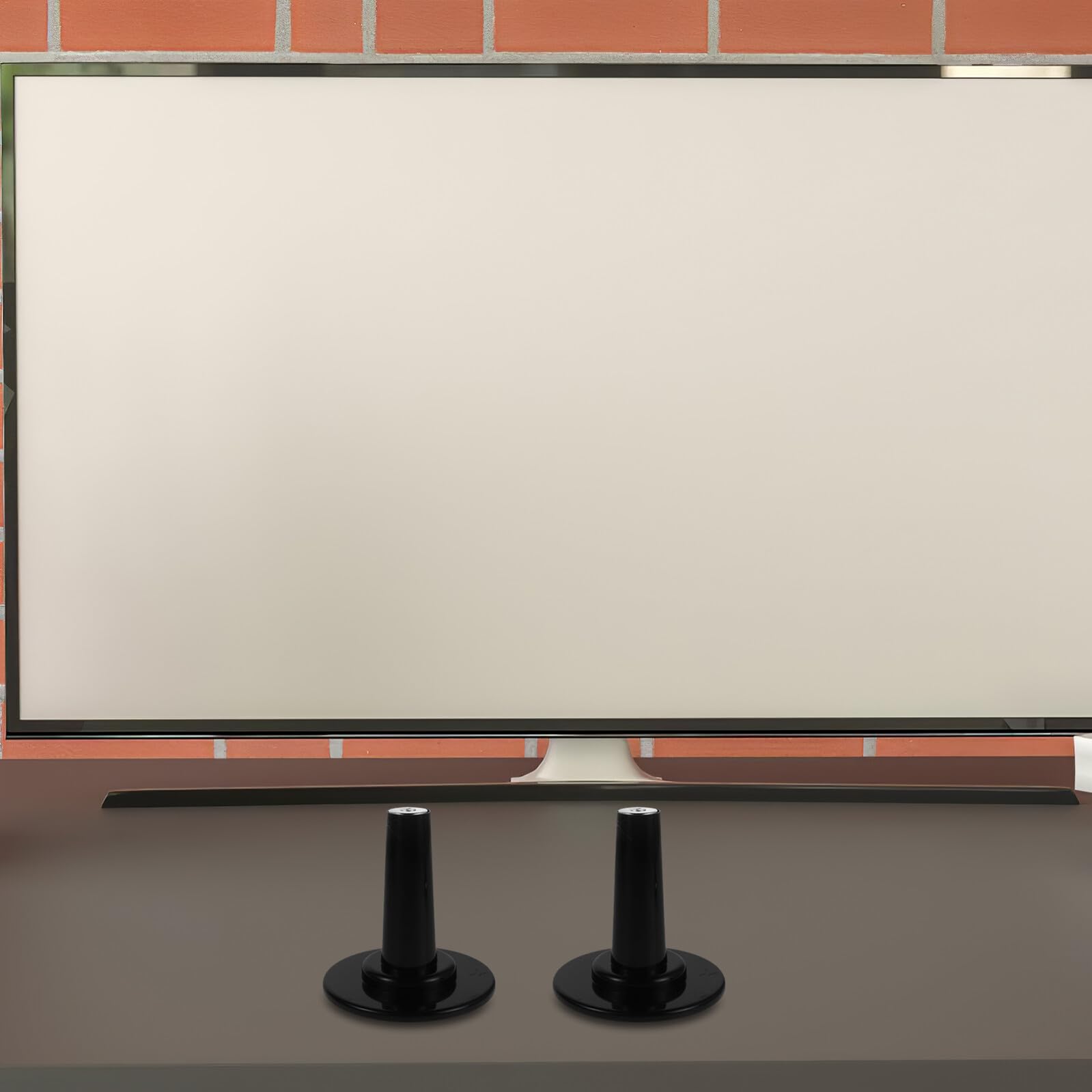Kit Riparazione Schermo Tv Lcd Ventosa Magnetica Nera, Base Stabile in Plastica per Rimozione e Sostituzione, Adatto a Monitor e Televisori