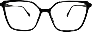 Lenzarc classic black full-rim square eyeglasses frame for women Price In India