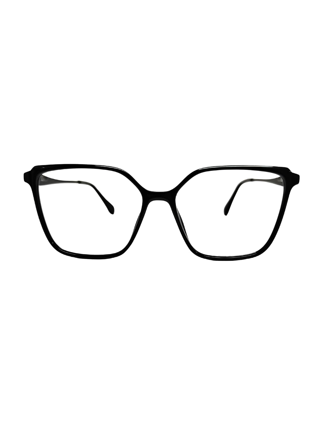 Lenzarc classic black full-rim square eyeglasses frame for women - Review, Price and Buying Guide