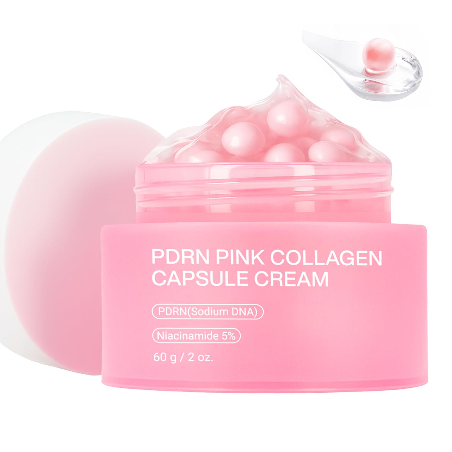 Amazon.com: Jorceray PDRN Pink Collagen Capsule Cream – Salmon