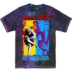 Guns N’ Roses Use Your Illusion Officiel T-Shirt Hommes Unisexe - Les Beatles, Paul McCartney, John Lennon, RIngo Starr, George Harrison