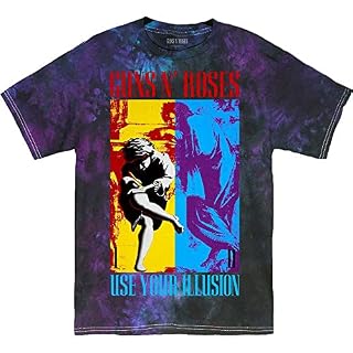 Guns N’ Roses Use Your Illusion Officiel T-Shirt Hommes Unisexe - Les Beatles, Paul McCartney, John Lennon, RIngo Starr, George Harrison