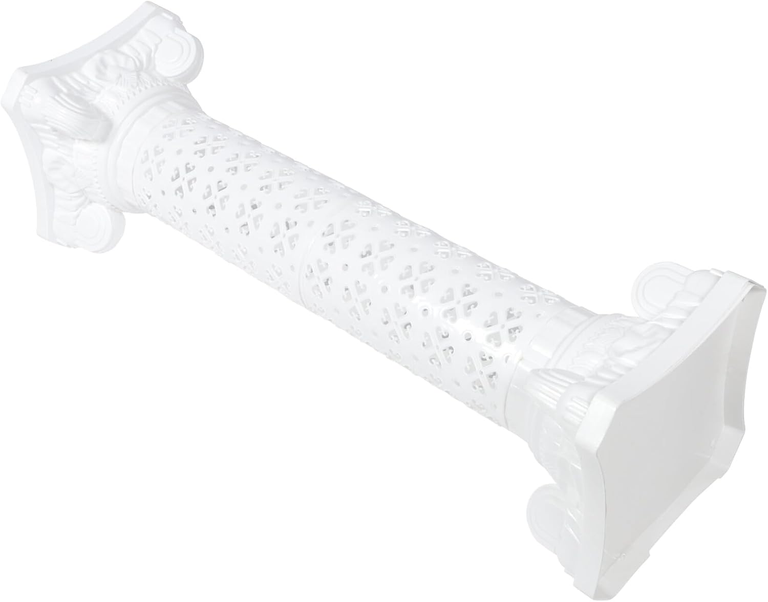 Roman Flower Pot Planter, Plastic Vintage Roman Pedestal Planter for Outdoor Porch, Wedding Party Decoration, Decorative Retro Flowerpot for Garden and Front Door