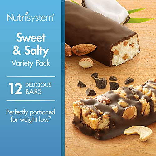 Nutrisystem® Sweet and Salty Bars Variety Pack, 12 Count Bars Nutrisystem® Sweet and Salty Bars Variety Pack, 12 Count Bars