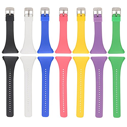 QGHXO Band for Polar FT4/FT7, Soft Adjustable Silicone Replacement Wrist Watch Band for Polar FT4/FT7 Watch