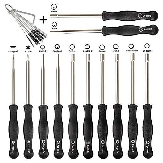 HPENP Pack-of-12 Carburetor Adjustment Tool Tune up kit Carb Adjusting Tool for Common 2 Cycle Small Engine Echo STIHL Poulan Husqvarna MTD Ryobi Homelite Trimmer Weed Eater Chainsaw